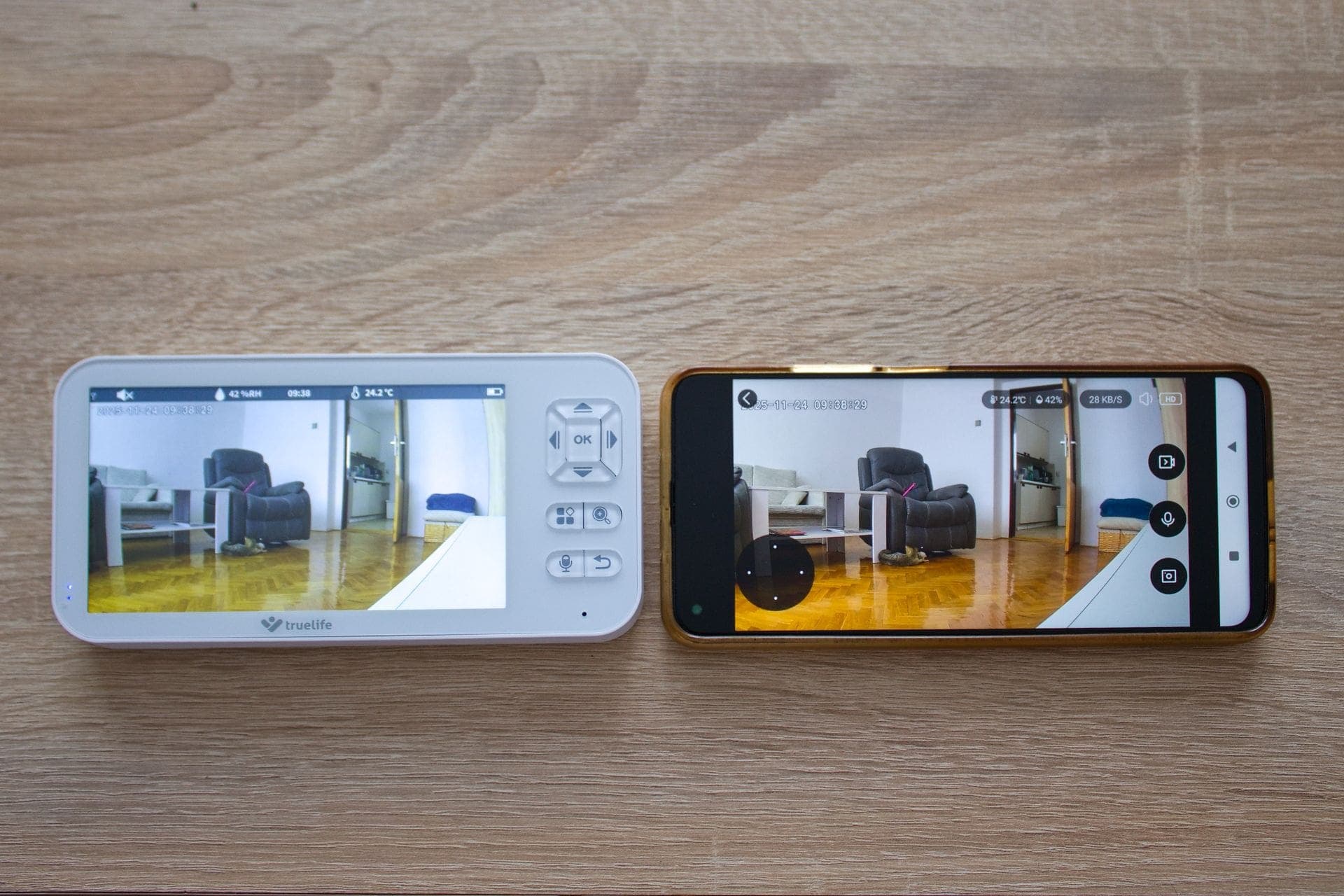 Recenzija TrueLife NannyCam R6 Dual Smart