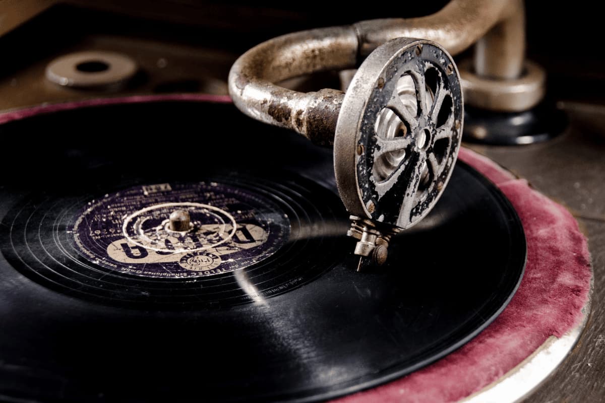 vintage gramofon