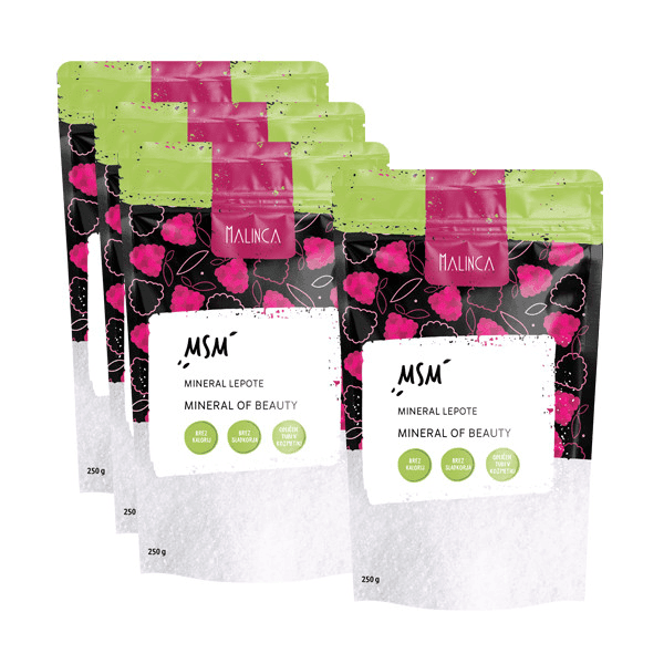 Malinca MSM 250g 3+1 gratis: Product review