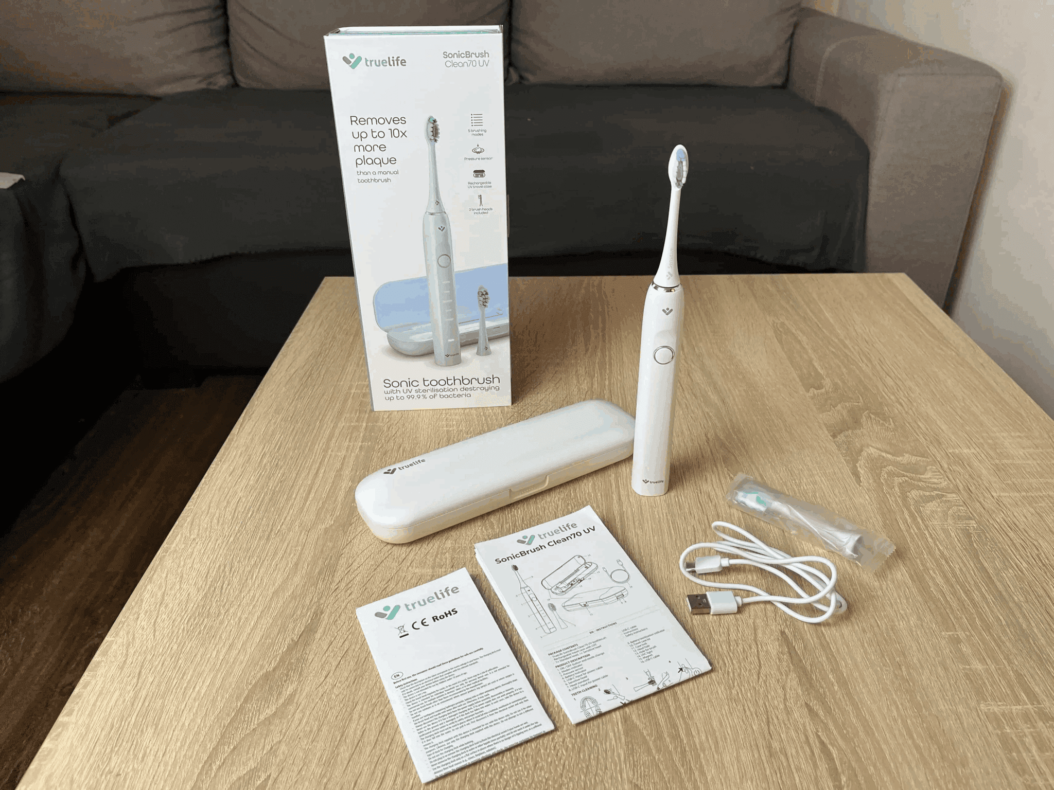 TrueLife SonicBrush Clean70 UV recenzija