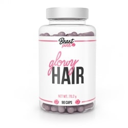 Glowy Hair – Beast Pink