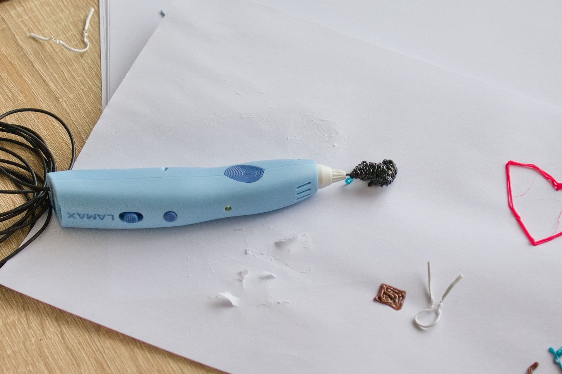 3D olovka LAMAX ArtKid1 3D Blue test